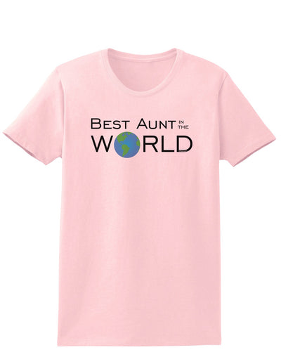 Best Aunt in the World Womens T-Shirt-Womens T-Shirt-TooLoud-PalePink-X-Small-Davson Sales