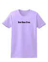 Best Boss Ever Text - Boss Day Womens T-Shirt-Womens T-Shirt-TooLoud-Lavender-X-Small-Davson Sales