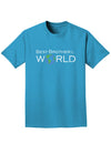 Best Brother in the World Adult Dark T-Shirt-Mens T-Shirt-TooLoud-Turquoise-Small-Davson Sales