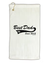 Best Dad Since 2015 Micro Terry Gromet Golf Towel 16 x 25 inch by TooLoud-Golf Towel-TooLoud-White-Davson Sales