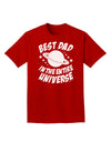 Best Dad in the Entire Universe Adult Dark T-Shirt-Mens T-Shirt-TooLoud-Red-Small-Davson Sales