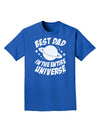 Best Dad in the Entire Universe Adult Dark T-Shirt-Mens T-Shirt-TooLoud-Royal-Blue-Small-Davson Sales