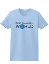 Best Grandma in the World Womens T-Shirt-Womens T-Shirt-TooLoud-Light-Blue-X-Small-Davson Sales