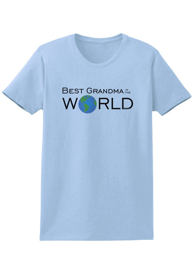 Best Grandma in the World Womens T-Shirt-Womens T-Shirt-TooLoud-Light-Blue-X-Small-Davson Sales