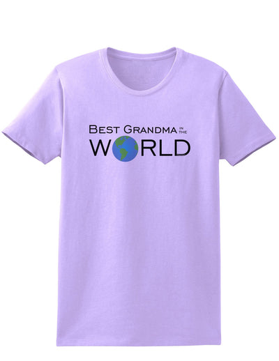 Best Grandma in the World Womens T-Shirt-Womens T-Shirt-TooLoud-Lavender-X-Small-Davson Sales