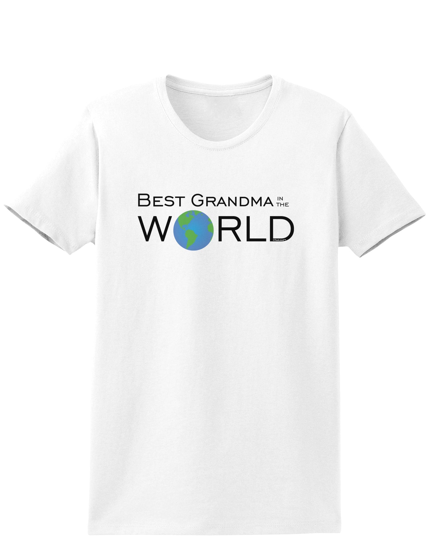 Best Grandma in the World Womens T-Shirt-Womens T-Shirt-TooLoud-White-X-Small-Davson Sales