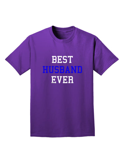 Best Husband Ever Adult Dark T-Shirt-Mens T-Shirt-TooLoud-Purple-Small-Davson Sales