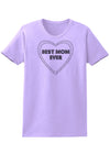 Best Mom Ever Heart Text Womens T-Shirt-Womens T-Shirt-TooLoud-Lavender-X-Small-Davson Sales