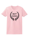 Best Mom - Wreath Design Womens T-Shirt by TooLoud-Womens T-Shirt-TooLoud-PalePink-X-Small-Davson Sales