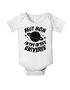 Best Mom in the Entire Universe Baby Romper Bodysuit by TooLoud-Baby Romper-TooLoud-White-06-Months-Davson Sales