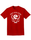 Best Papa Ever Collegiate Adult Dark T-Shirt-Mens T-Shirt-TooLoud-Red-Small-Davson Sales