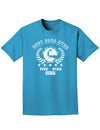 Best Papa Ever Collegiate Adult Dark T-Shirt-Mens T-Shirt-TooLoud-Turquoise-Small-Davson Sales