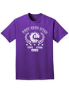 Best Papa Ever Distressed Collegiate Adult Dark T-Shirt-Mens T-Shirt-TooLoud-Purple-Small-Davson Sales