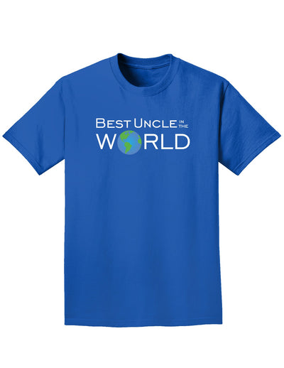 Best Uncle in the World Adult Dark T-Shirt-Mens T-Shirt-TooLoud-Royal-Blue-Small-Davson Sales