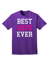 Best Wife Ever Adult Dark T-Shirt-Mens T-Shirt-TooLoud-Purple-Small-Davson Sales