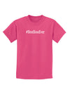 #BestBossEver Text - Boss Day Childrens Dark T-Shirt-Childrens T-Shirt-TooLoud-Sangria-X-Small-Davson Sales
