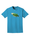 Big Bass Fish Adult Dark T-Shirt-Mens T-Shirt-TooLoud-Turquoise-Small-Davson Sales