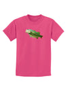 Big Bass Fish Childrens Dark T-Shirt-Childrens T-Shirt-TooLoud-Sangria-X-Small-Davson Sales