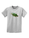 Big Bass Fish Childrens T-Shirt-Childrens T-Shirt-TooLoud-AshGray-X-Small-Davson Sales