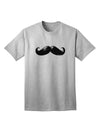 Big Black Mustache - Premium Adult T-Shirt for the Modern Gentleman-Mens T-shirts-TooLoud-AshGray-Small-Davson Sales