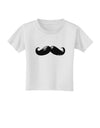 Big Black Mustache Toddler T-Shirt-Toddler T-Shirt-TooLoud-White-2T-Davson Sales