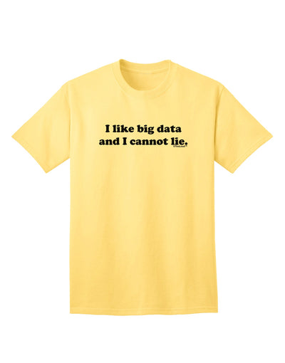 Big Data Adult T-Shirt by TooLoud - A Must-Have for Data Enthusiasts-Mens T-shirts-TooLoud-Yellow-Small-Davson Sales