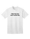 Big Data Adult T-Shirt by TooLoud - A Must-Have for Data Enthusiasts-Mens T-shirts-TooLoud-White-Small-Davson Sales