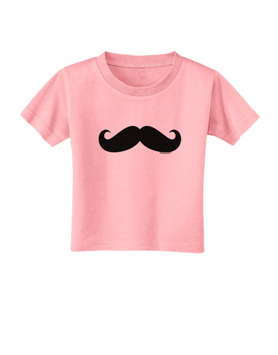 Big Fancy Mustache Toddler T-Shirt-Toddler T-Shirt-TooLoud-Candy-Pink-2T-Davson Sales