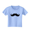 Big Fancy Mustache Toddler T-Shirt-Toddler T-Shirt-TooLoud-Aquatic-Blue-2T-Davson Sales