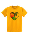 Big Puzzle Heart - Autism Awareness Childrens T-Shirt by TooLoud-Childrens T-Shirt-TooLoud-Gold-X-Small-Davson Sales