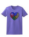 Big Puzzle Heart - Autism Awareness Womens T-Shirt by TooLoud-Womens T-Shirt-TooLoud-Violet-X-Small-Davson Sales