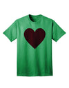 Big Red Heart Valentine's Day Adult T-Shirt: Express Your Love in Style-Mens T-shirts-TooLoud-Kelly-Green-Small-Davson Sales
