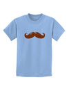 Big Redhead Mustache Childrens T-Shirt-Childrens T-Shirt-TooLoud-Light-Blue-X-Small-Davson Sales