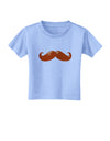 Big Redhead Mustache Toddler T-Shirt-Toddler T-Shirt-TooLoud-Aquatic-Blue-2T-Davson Sales