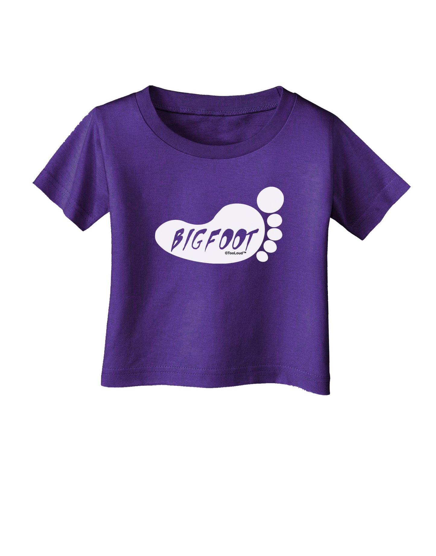 Bigfoot Infant T-Shirt Dark by TooLoud-Infant T-Shirt-TooLoud-Purple-06-Months-Davson Sales