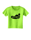 Bigfoot Toddler T-Shirt by TooLoud-Toddler T-Shirt-TooLoud-Lime-Green-2T-Davson Sales