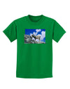 Bighorn Ram Childrens Dark T-Shirt-Childrens T-Shirt-TooLoud-Kelly-Green-X-Small-Davson Sales