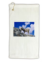 Bighorn Ram Micro Terry Gromet Golf Towel 11&#x22;x19-Golf Towel-TooLoud-White-Davson Sales