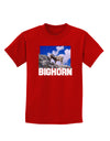 Bighorn Ram Text Childrens Dark T-Shirt-Childrens T-Shirt-TooLoud-Red-X-Small-Davson Sales