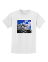 Bighorn Ram Text Childrens T-Shirt-Childrens T-Shirt-TooLoud-White-X-Small-Davson Sales