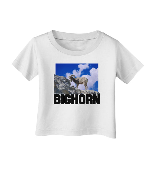 Bighorn Ram Text Infant T-Shirt-Infant T-Shirt-TooLoud-White-06-Months-Davson Sales