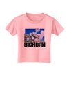 Bighorn Ram Text Toddler T-Shirt-Toddler T-Shirt-TooLoud-Candy-Pink-2T-Davson Sales