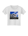 Bighorn Ram Text Toddler T-Shirt-Toddler T-Shirt-TooLoud-White-2T-Davson Sales