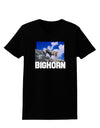 Bighorn Ram Text Womens Dark T-Shirt-TooLoud-Black-X-Small-Davson Sales