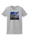 Bighorn Ram Text Womens T-Shirt-Womens T-Shirt-TooLoud-AshGray-X-Small-Davson Sales