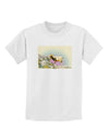 Bighorn Ram Watercolor Childrens T-Shirt-Childrens T-Shirt-TooLoud-White-X-Small-Davson Sales