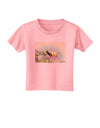 Bighorn Ram Watercolor Toddler T-Shirt-Toddler T-Shirt-TooLoud-Candy-Pink-2T-Davson Sales