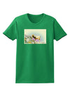 Bighorn Ram Watercolor Womens Dark T-Shirt-TooLoud-Kelly-Green-X-Small-Davson Sales