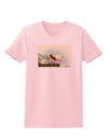 Bighorn Ram WatercolorText Womens T-Shirt-Womens T-Shirt-TooLoud-PalePink-X-Small-Davson Sales