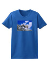 Bighorn Ram Womens Dark T-Shirt-TooLoud-Royal-Blue-X-Small-Davson Sales